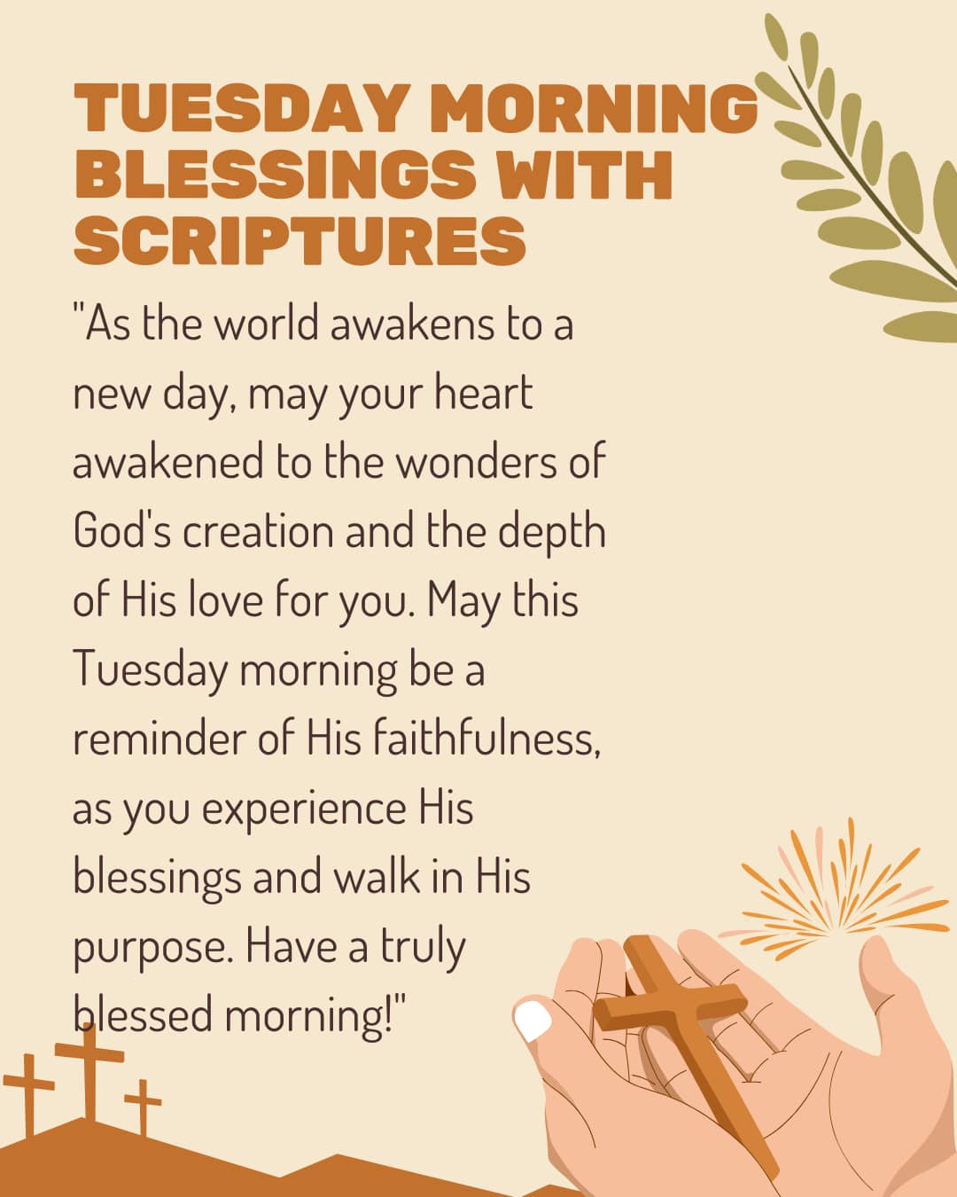 Tuesday Morning Blessings With Scriptures