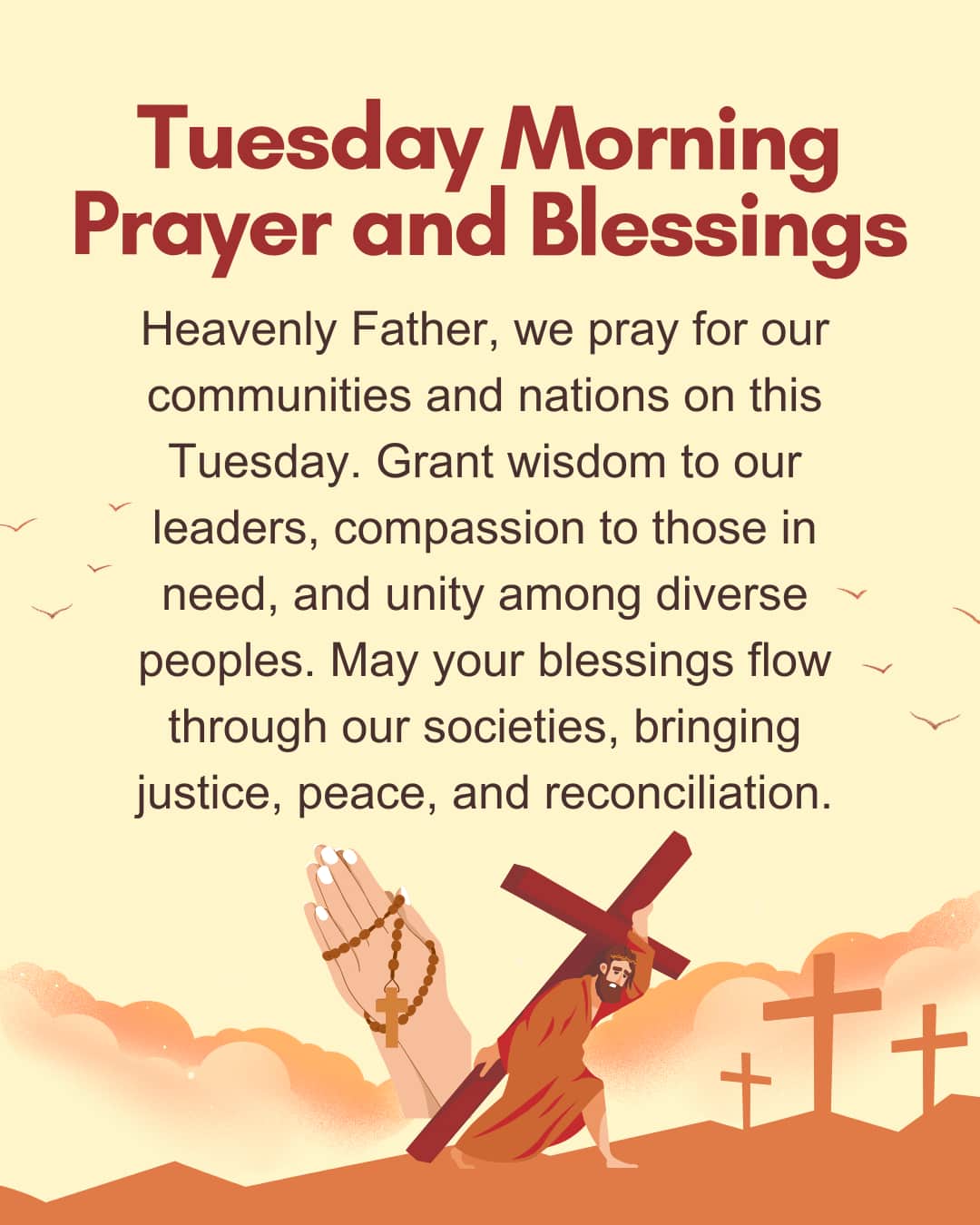 Tuesday Morning Prayer and Blessings