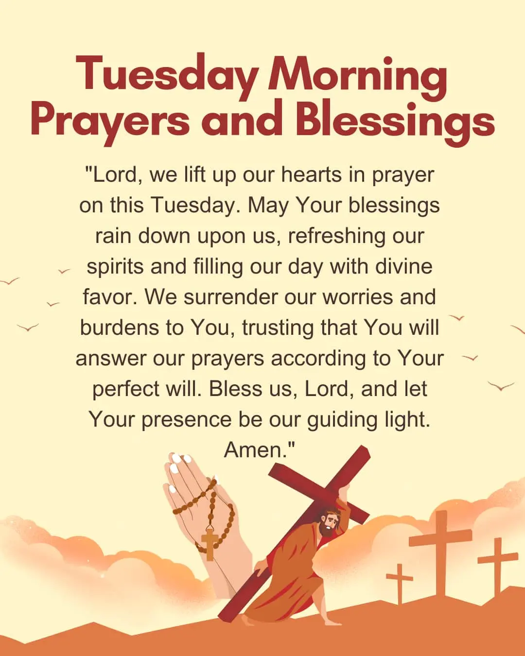 Tuesday Morning Prayers and Blessings