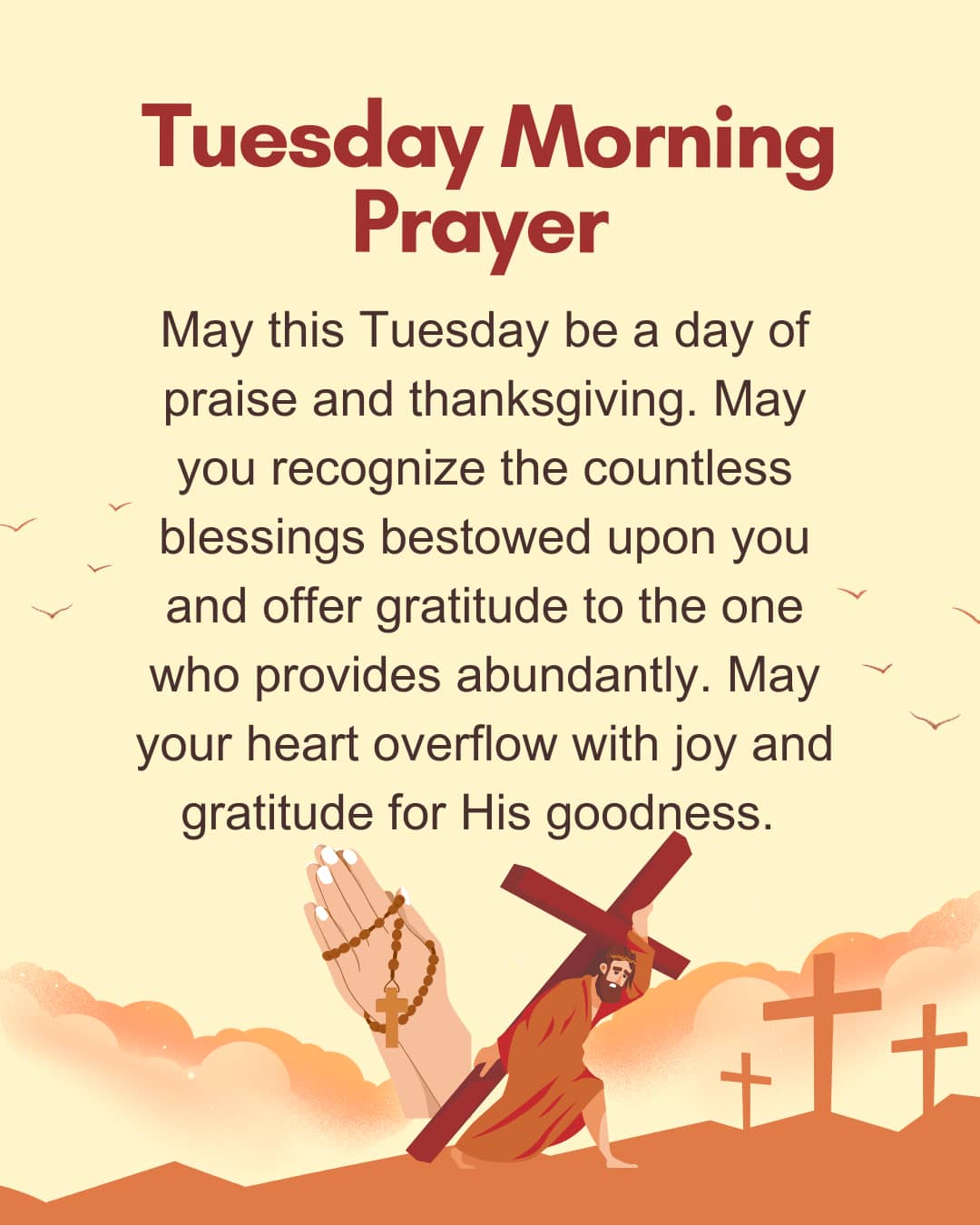 Tuesday Morning prayer Images