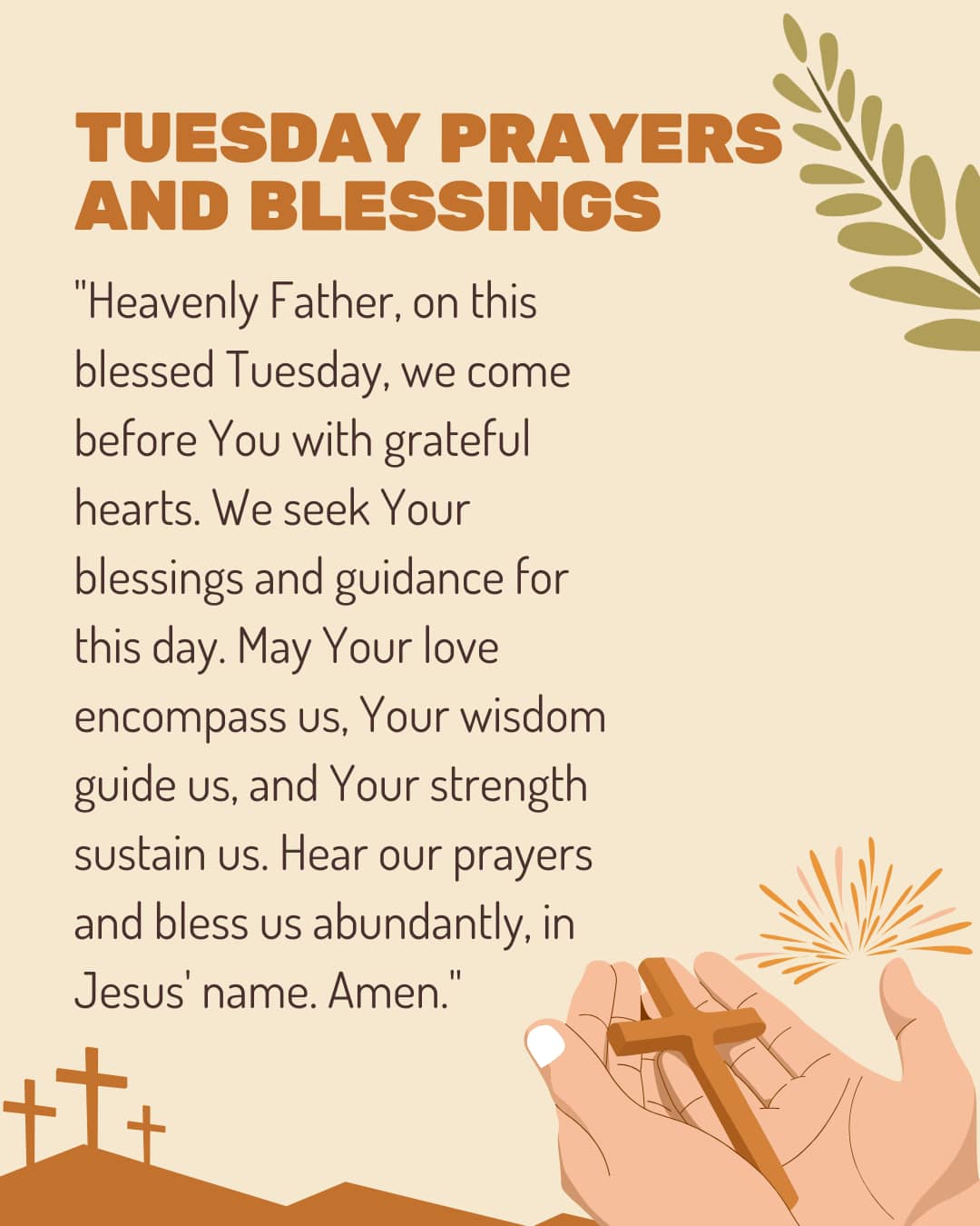 Tuesday Prayers and Blessings