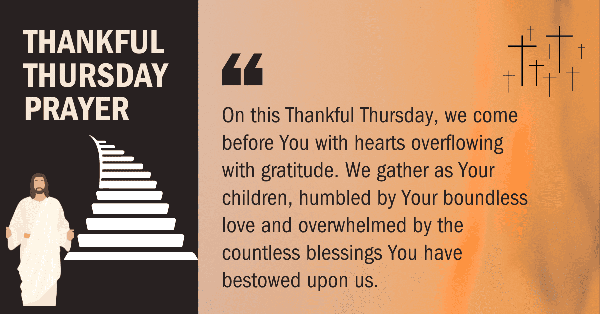 Thankful Thursday Prayer