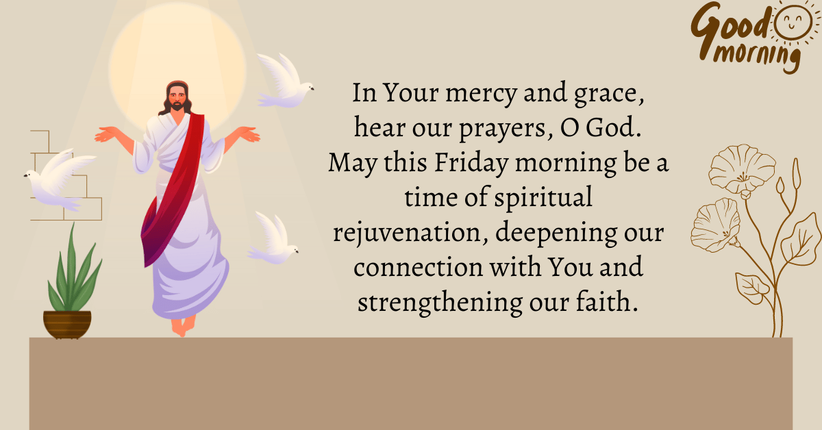 Friday good morning prayers and blessings