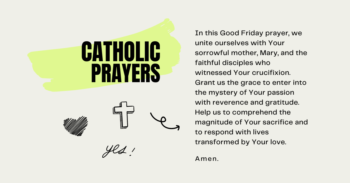 Friday prayers for Catholics