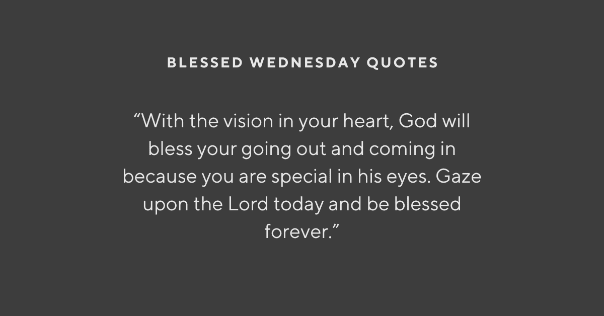Blessed Wednesday quotes images