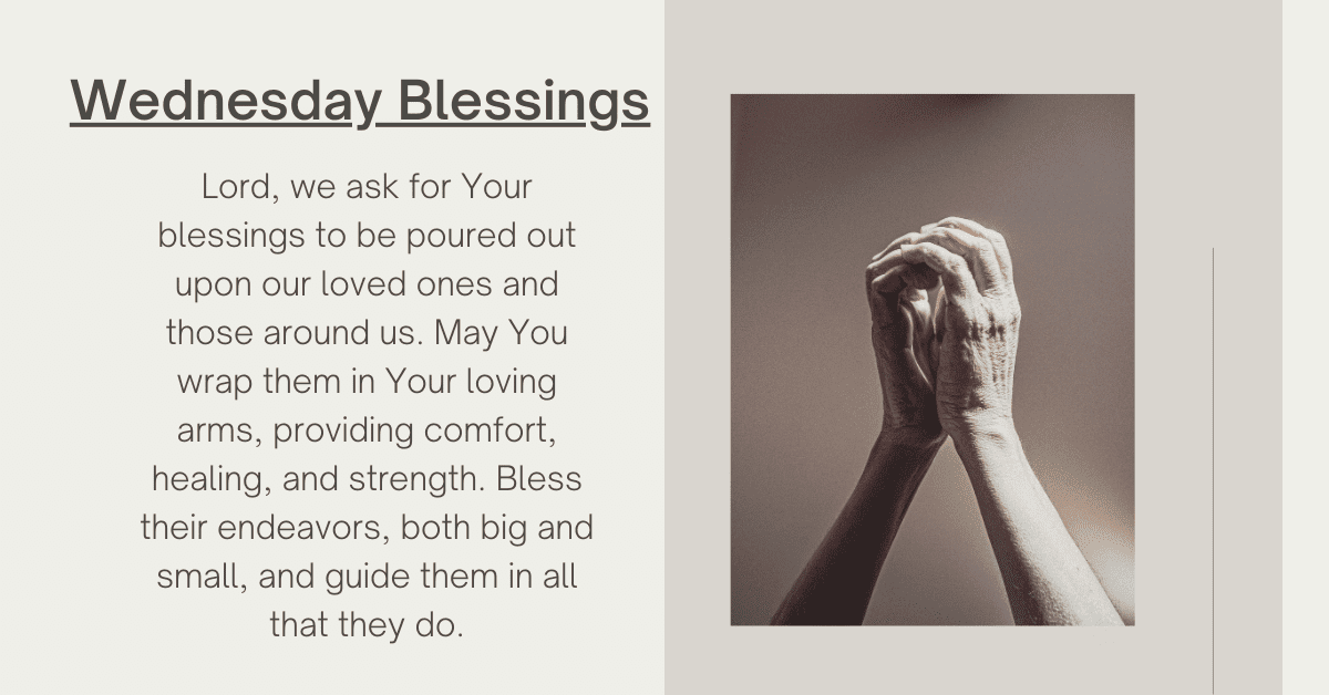 inspiration Wednesday blessings