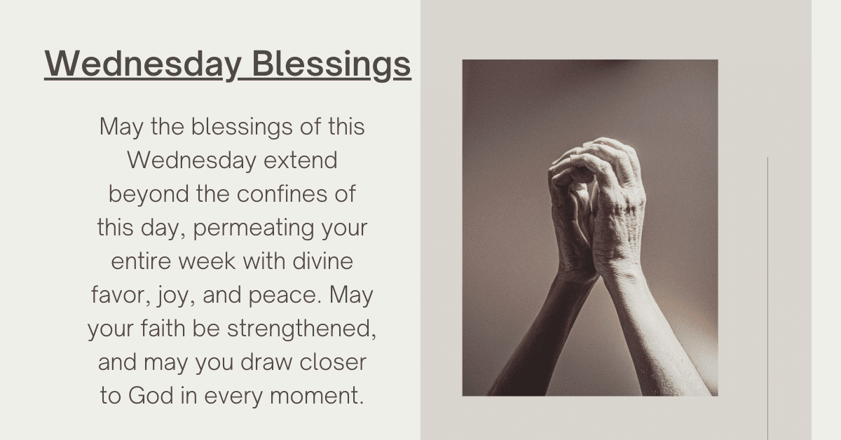beautiful Wednesday blessings