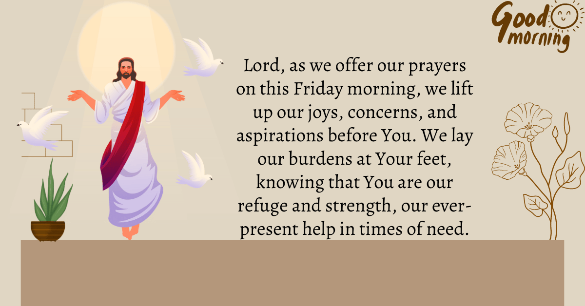 Friday morning prayers for strength