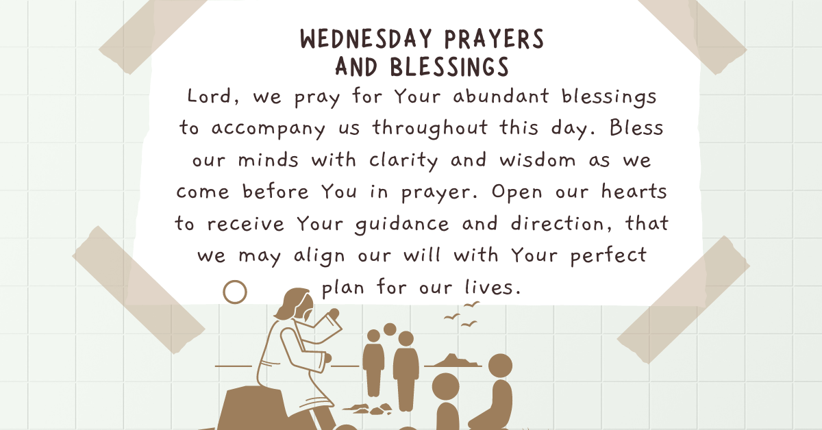 Wednesday prayers and blessings images