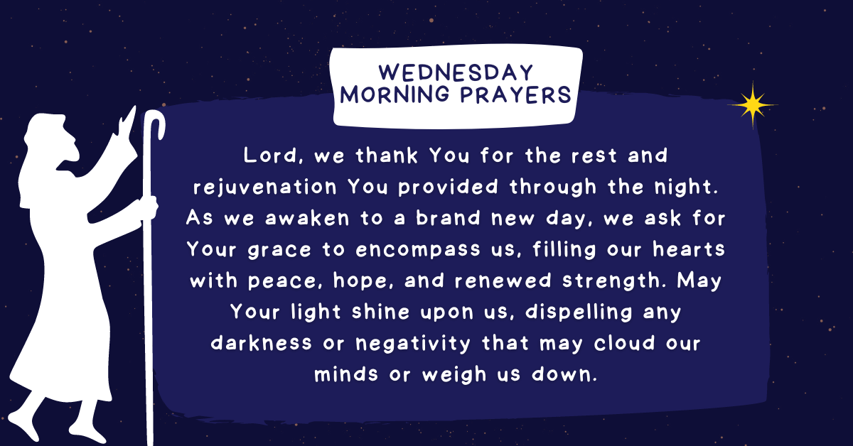 wed morning prayers