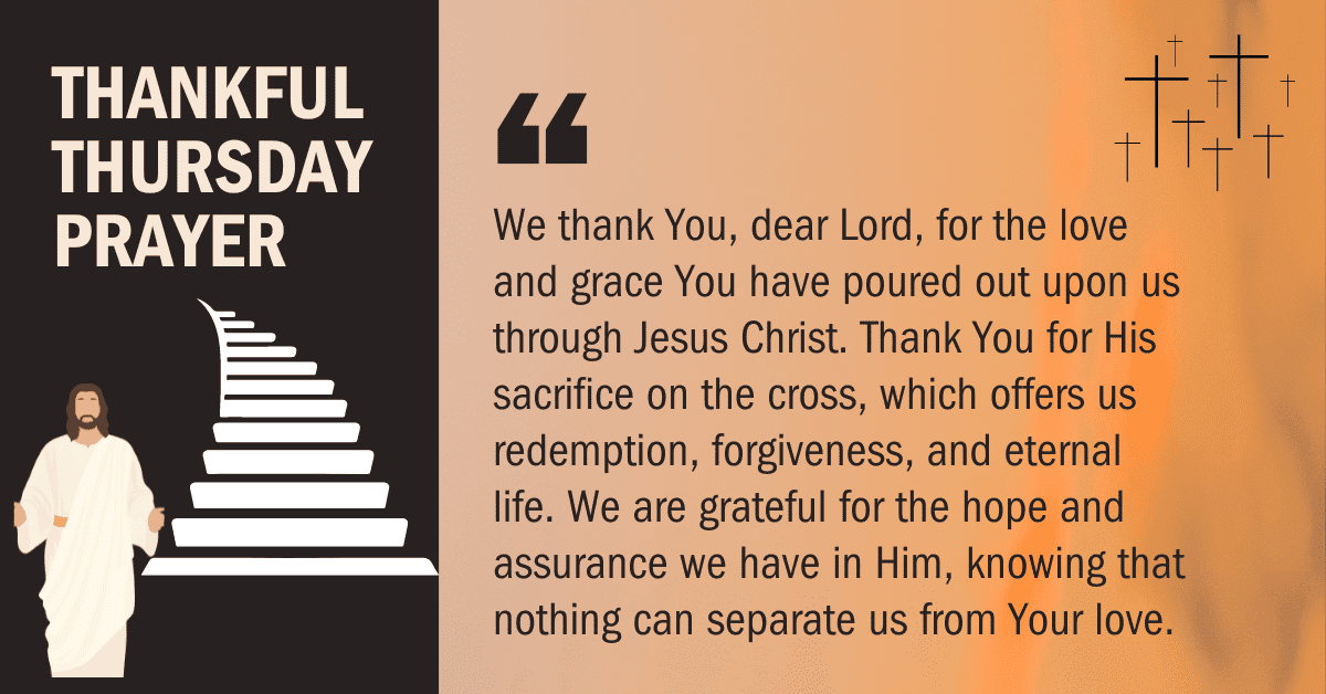 Thankful Thursday Prayer images
