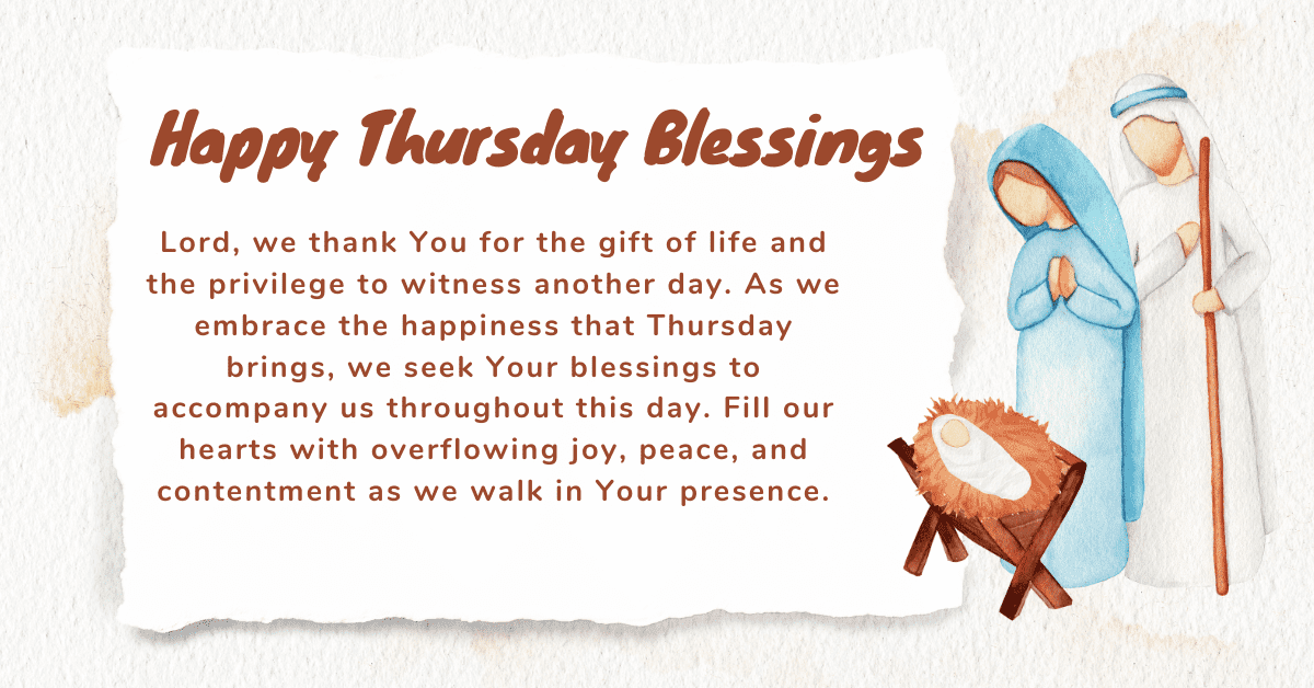 happy Thursday blessings and prayers images