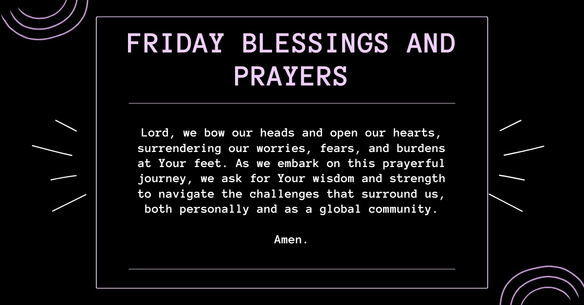 Friday blessings for wisdom