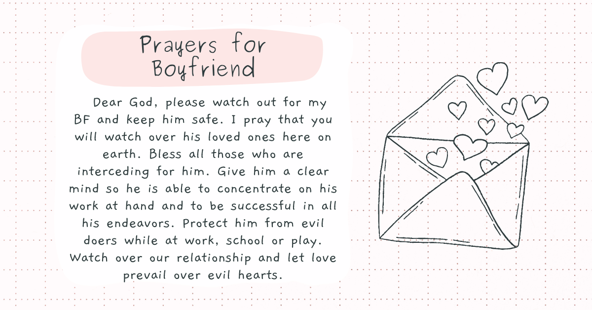 Wednesday Prayers for My Boyfriend images