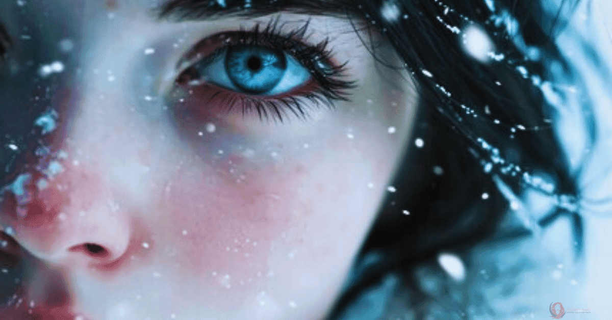 glowing blue eyes spiritual meaning