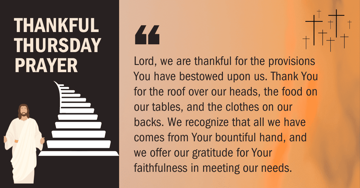 thankful Thursday blessings and prayers