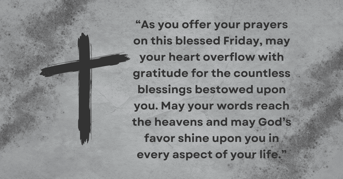 Friday blessings and prayers quotes