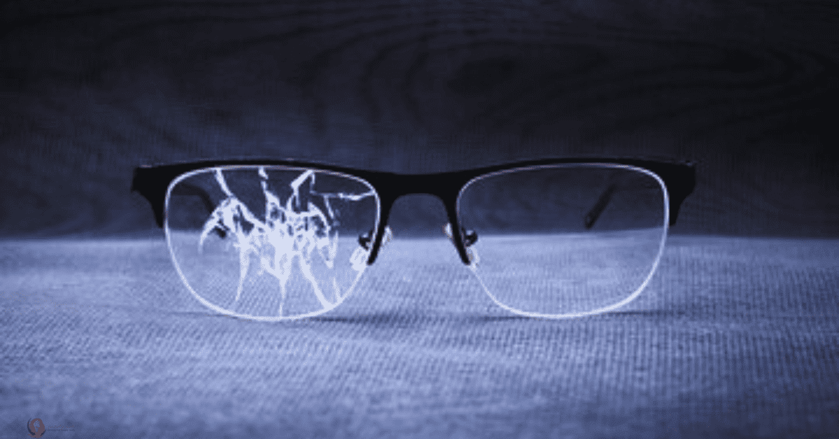 spiritual meaning of broken eyeglasses