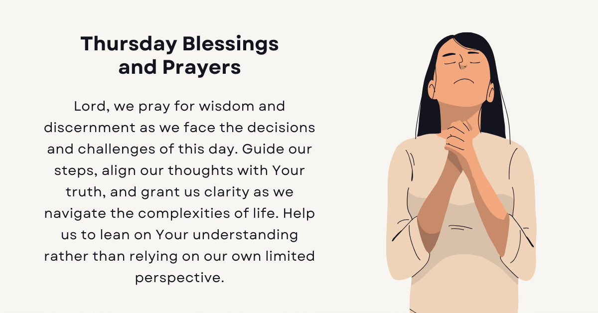 Thursday morning blessings and prayers images