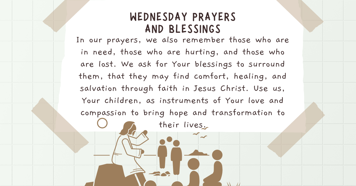 Wednesday Blessings and Prayers quotes