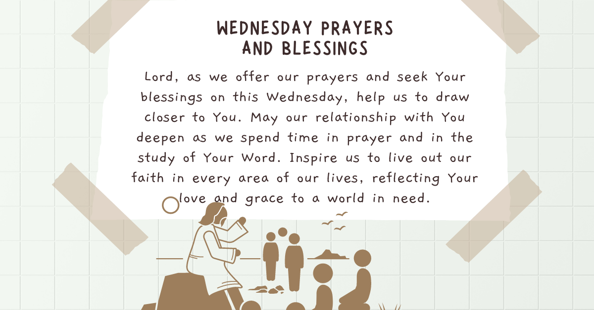 Wednesday Blessings and Prayers images