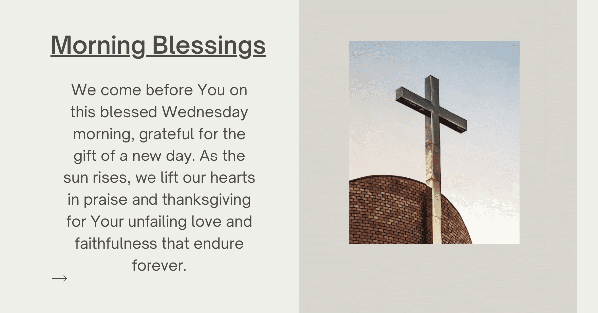 Wednesday morning blessings and prayers images