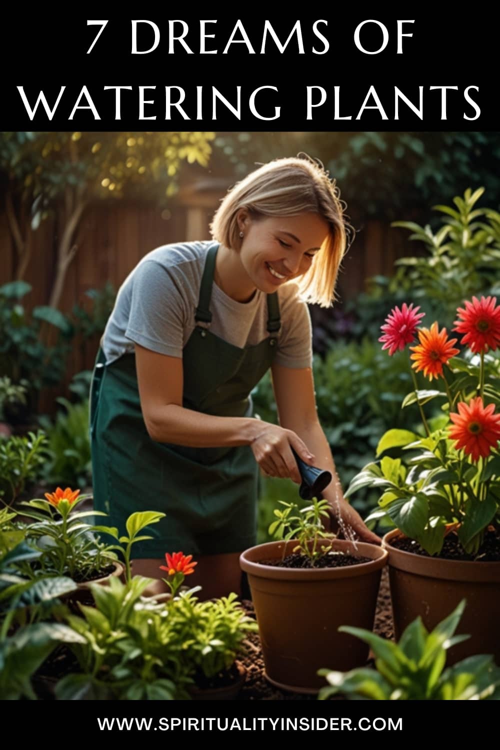 7 Dream of watering plants