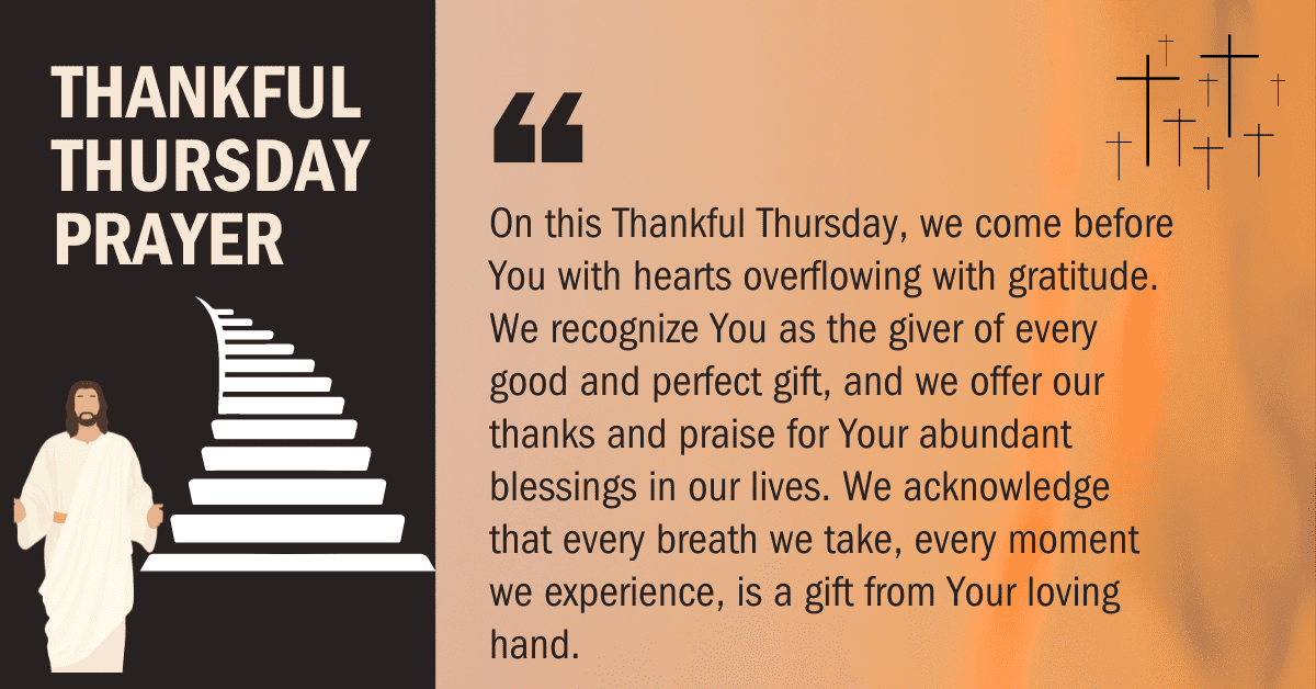 thankful Thursday prayers and blessings