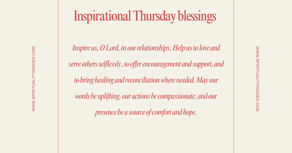 Inspirational Thursday prayers images