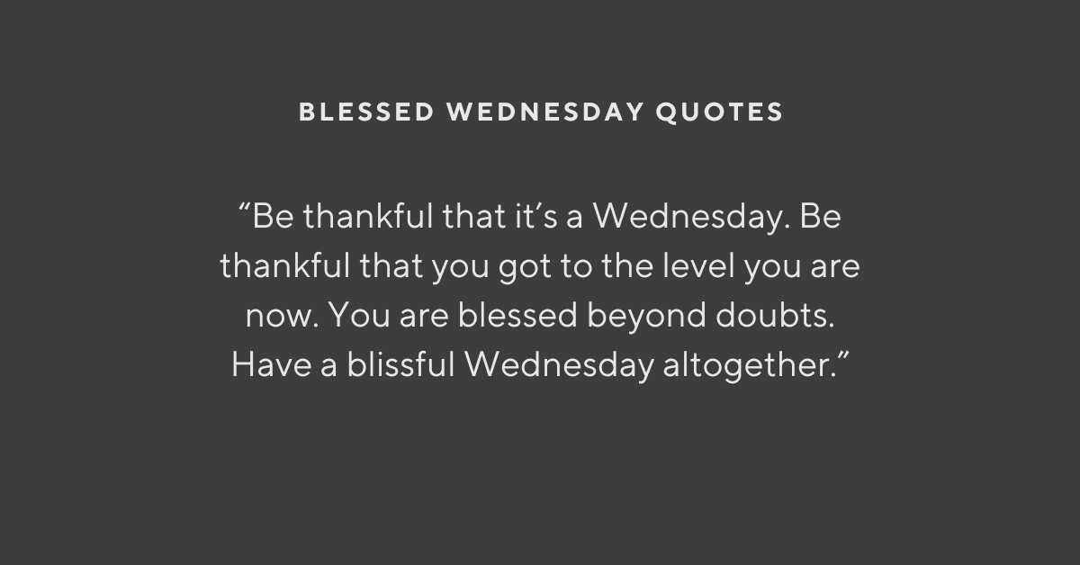 Wednesday prayers and blessings quotes images