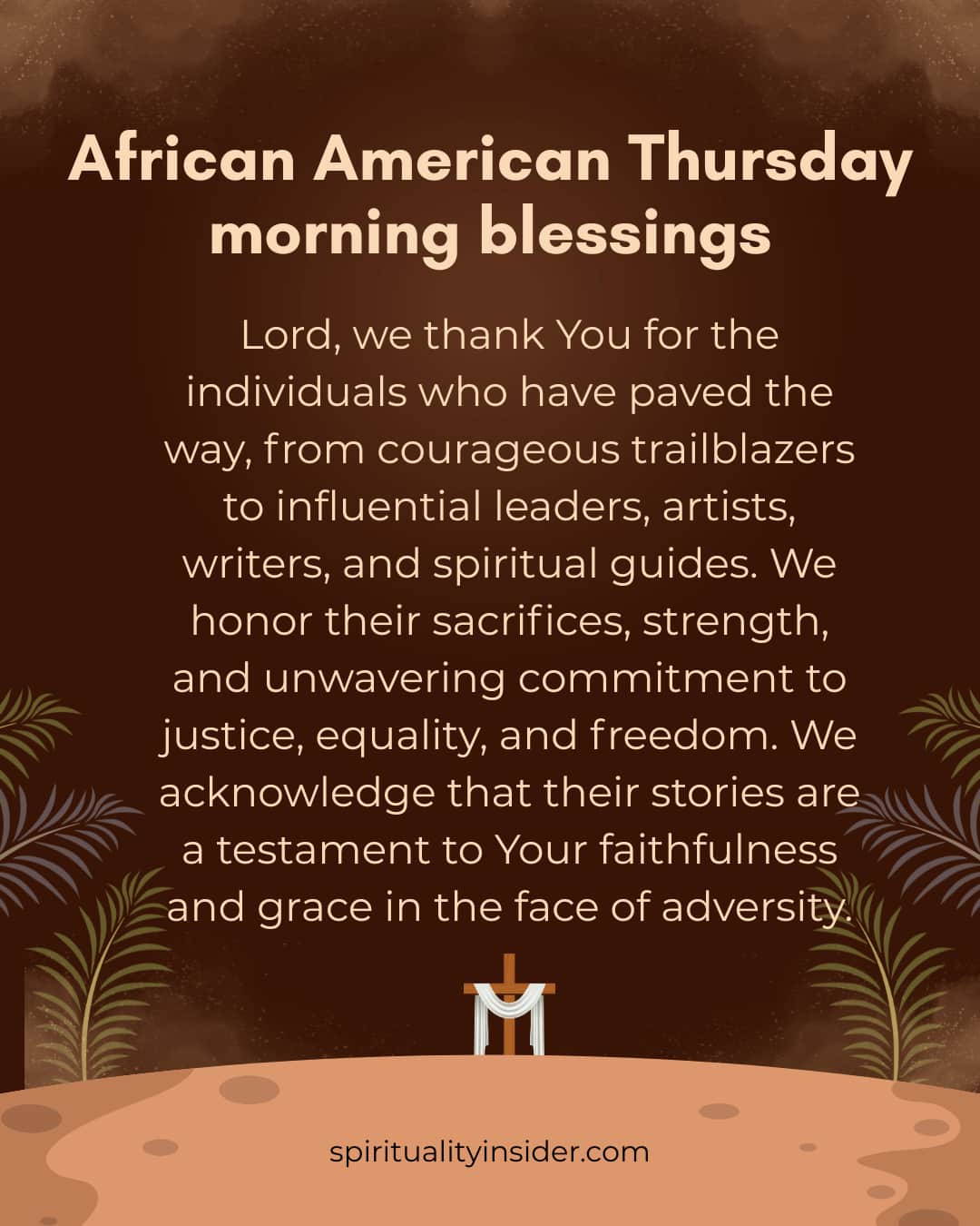African American Thursday morning Blessings