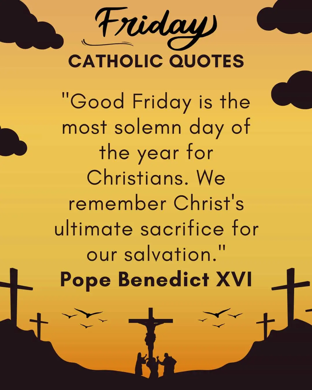 Catholic good friday bible quotes
