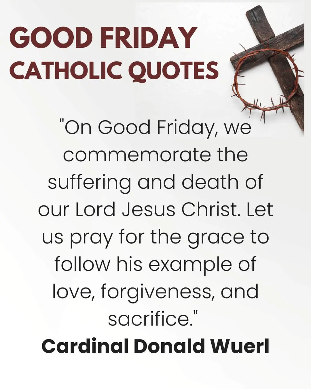 Catholic good friday quotes