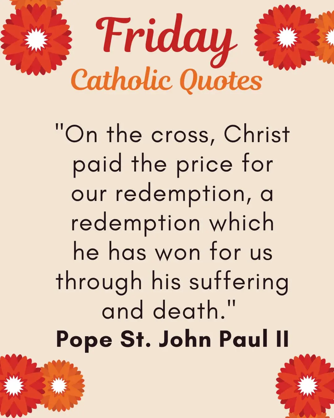 Catholic quotes on good friday