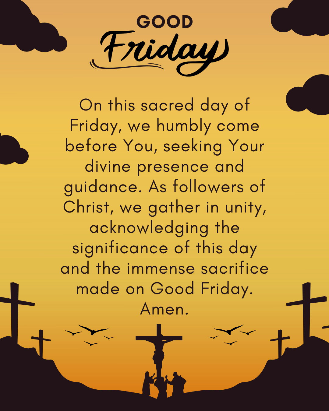 Friday evening prayers and blessings