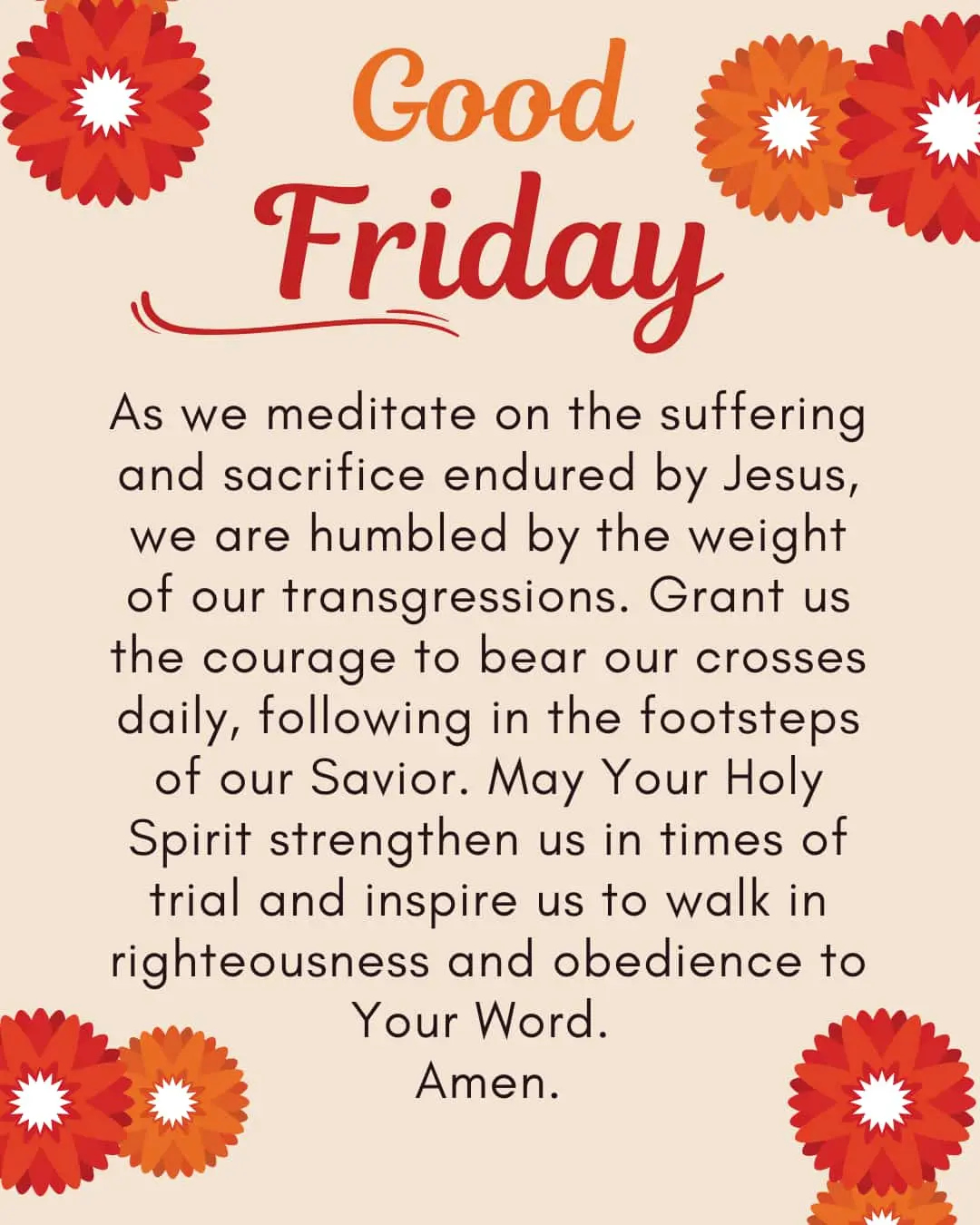 Friday morning prayers and blessings