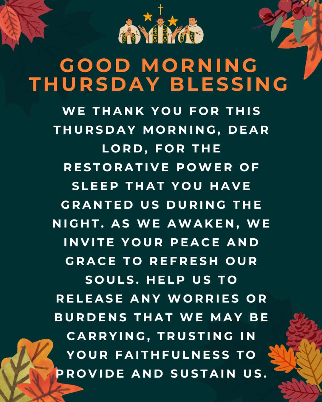 Good Morning Thursday Blessing