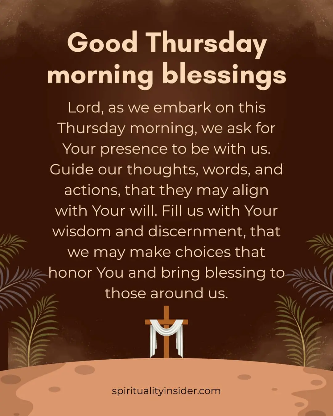 Good Thursday Morning Blessings