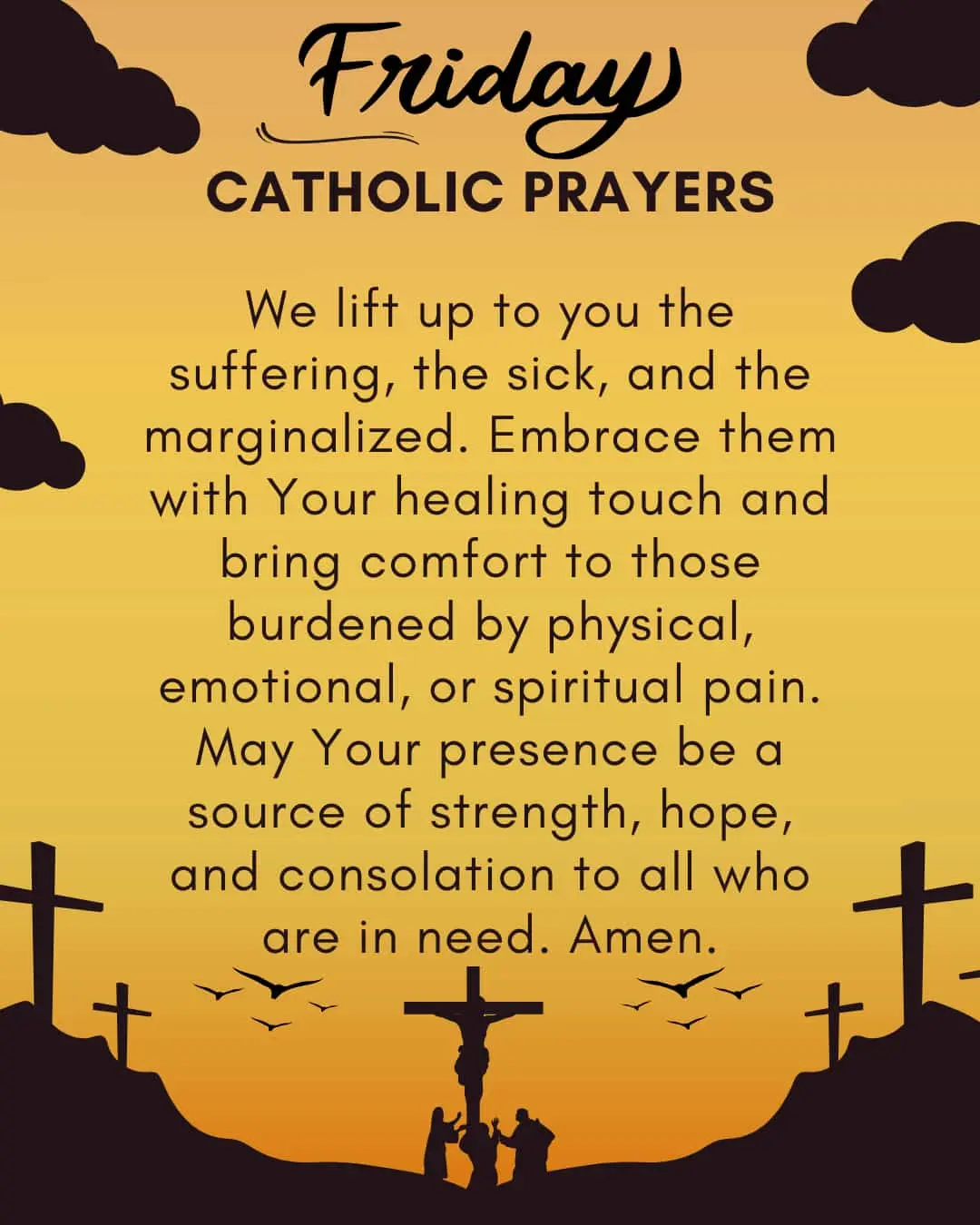 Good friday catholic prayers