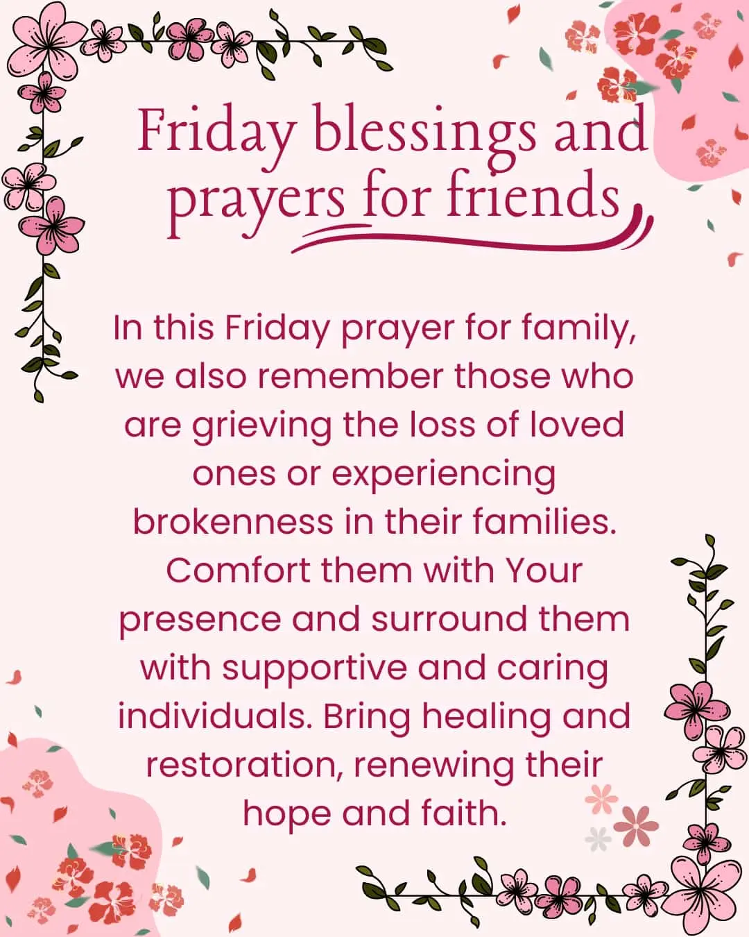 Good friday family wish for coleague