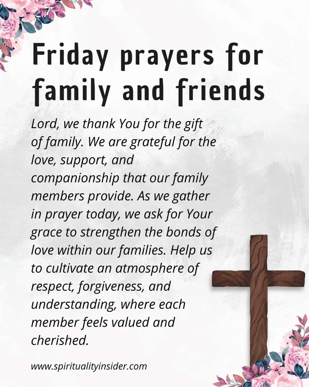 Good friday wishes for family