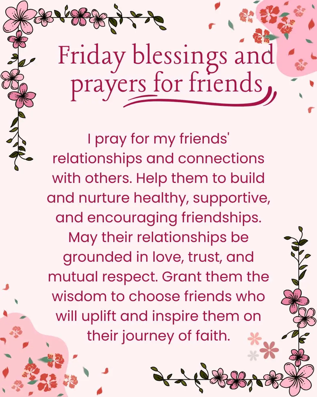 Good morning friday wishes for friends