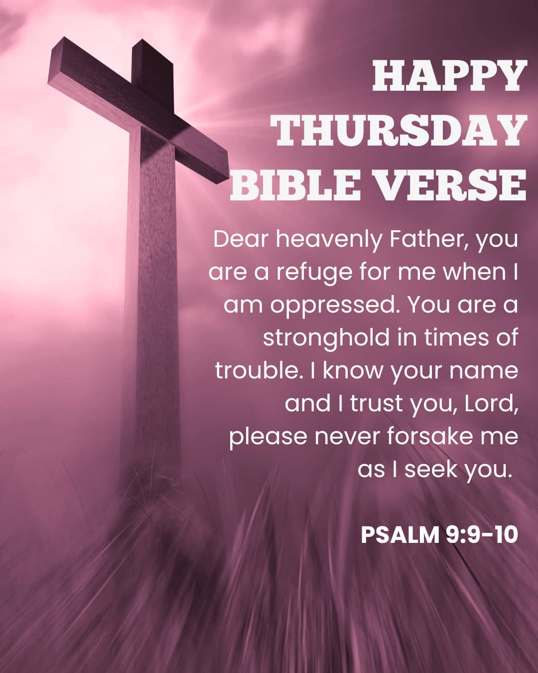 Happy Thursday Bible verse