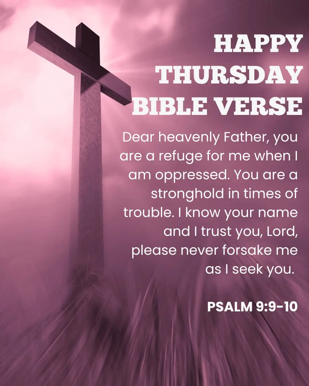 Happy Thursday Bible verse