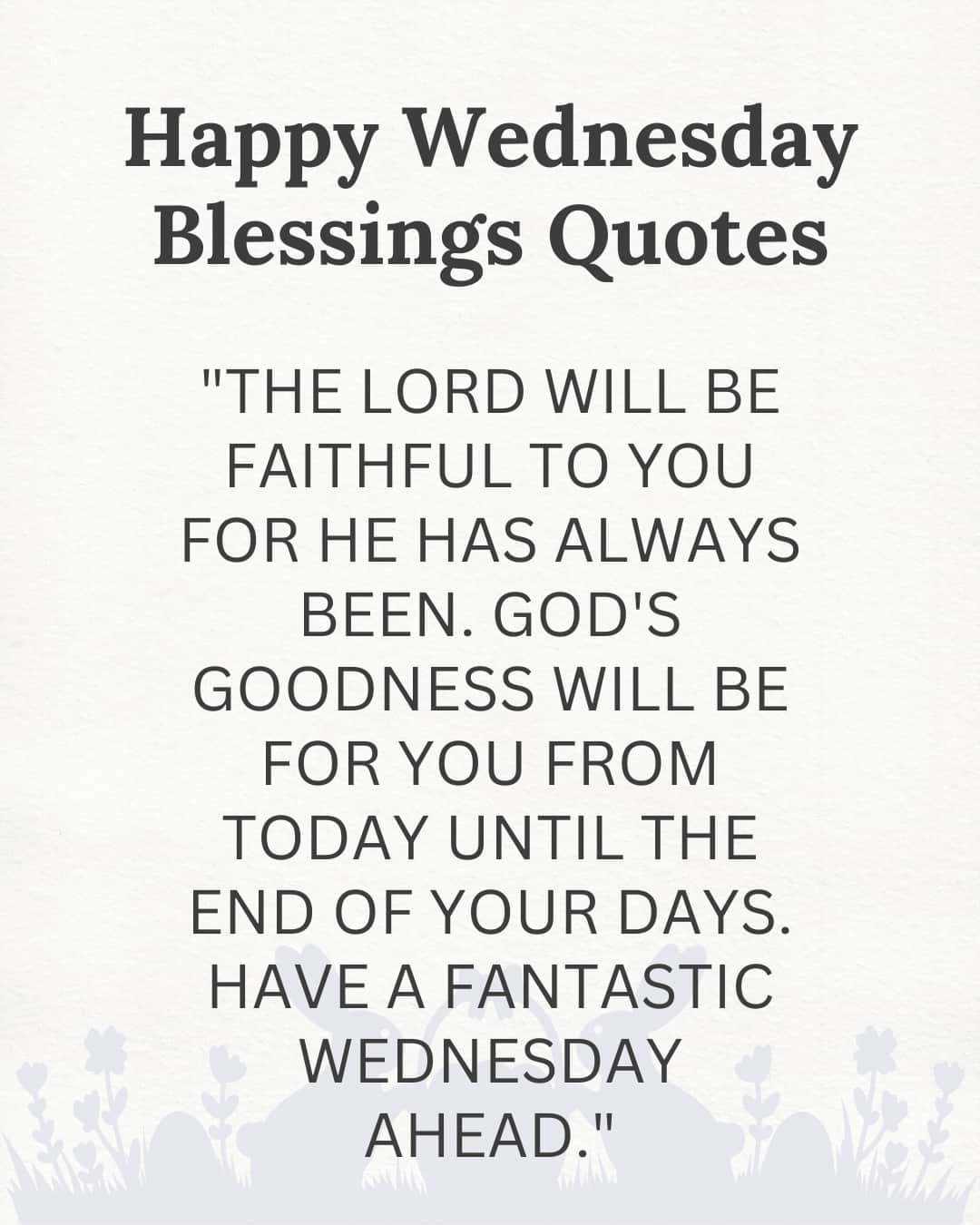 Happy Wednesday Blessings Quotes