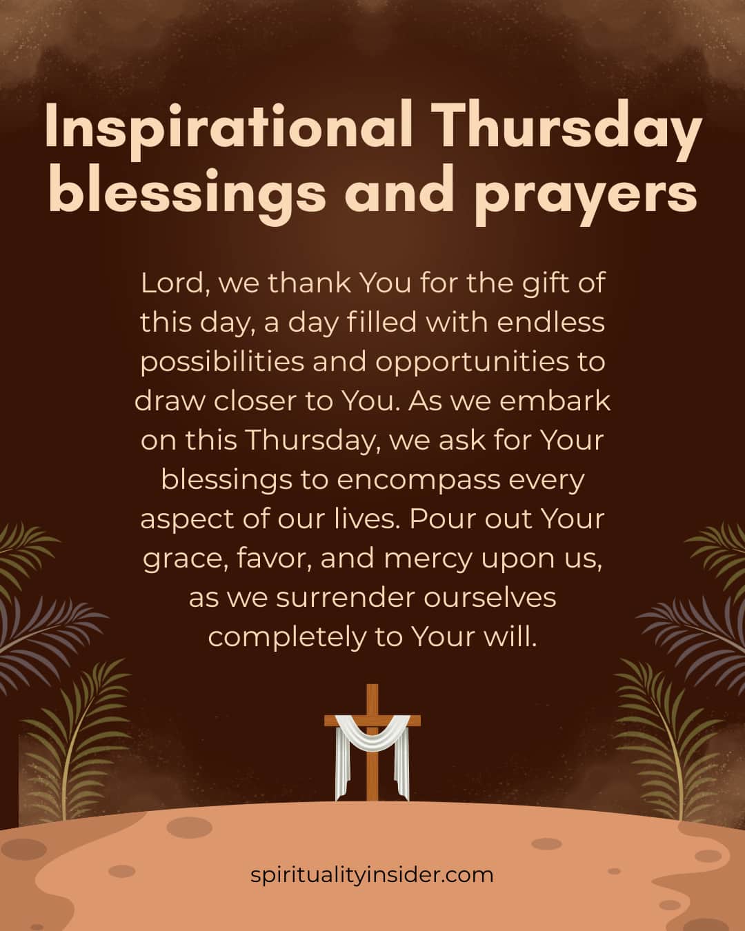 Inspirational Thursday Blessings and Prayers
