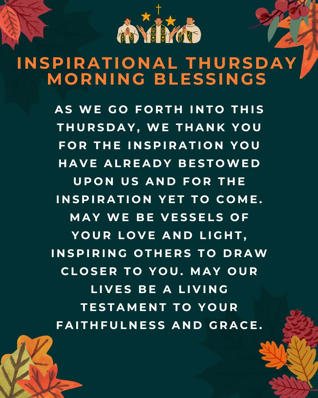 Inspirational Thursday Morning Blessings