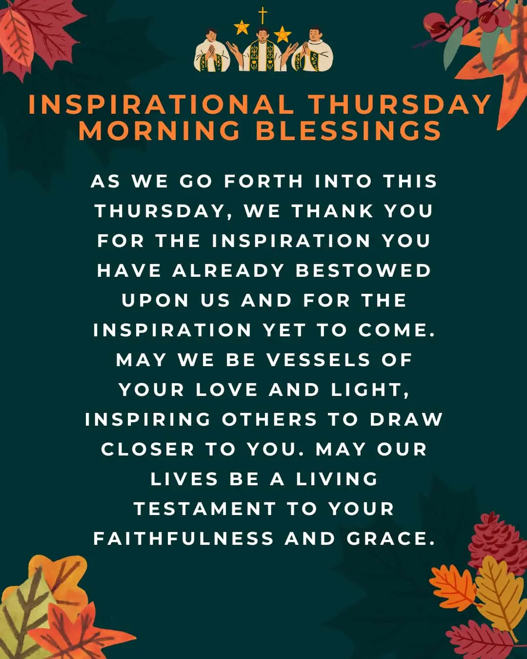 Inspirational Thursday Morning Blessings