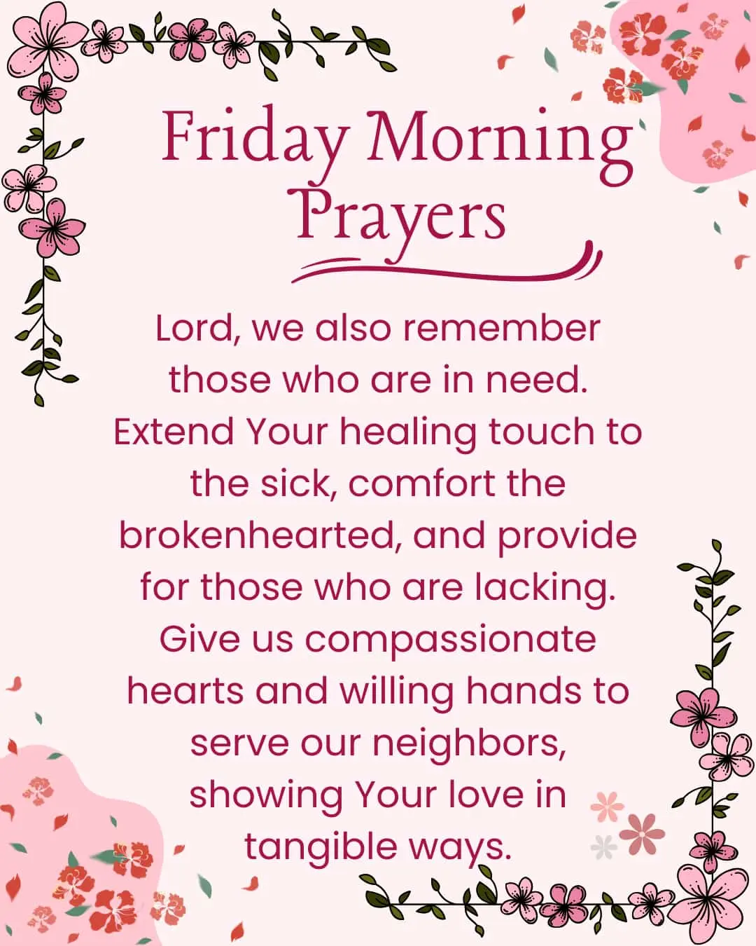 Positive friday morning blessings
