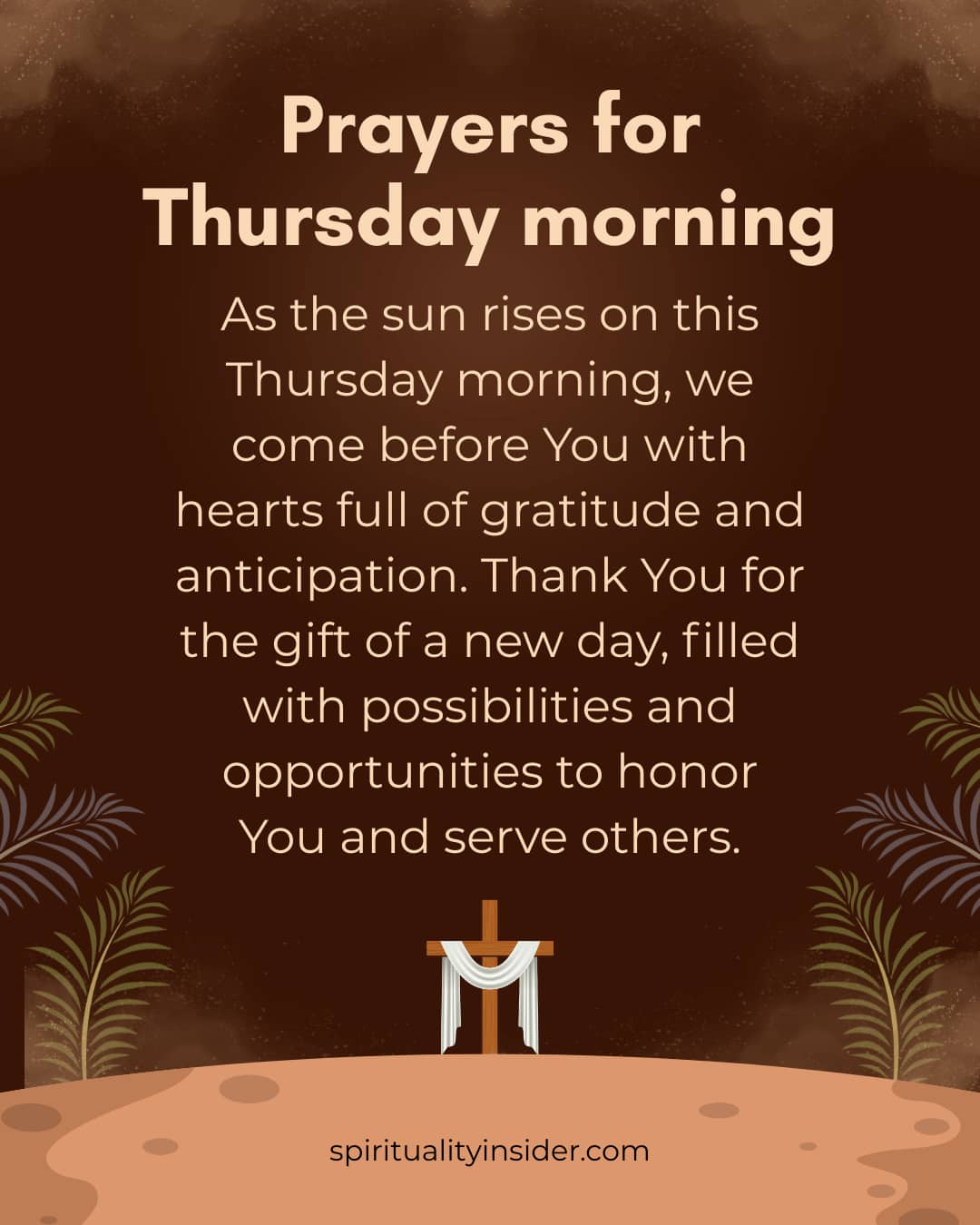 Prayers for Thursday Morning